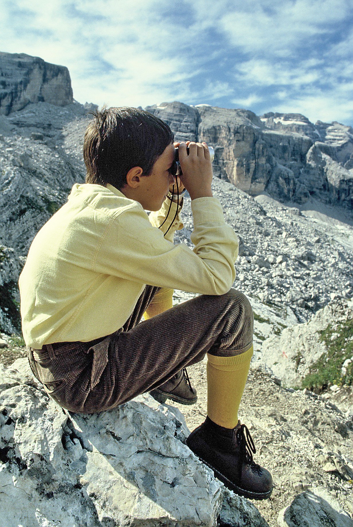 Il biowatching non esclude il birdwatching, Alpi italiane (2006) - foto Francesco Mezzatesta